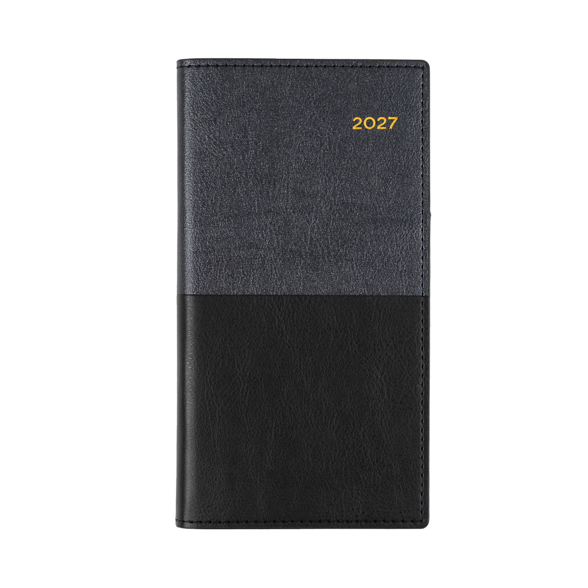 Collins 2027 Calendar Year Diary - Vanessa 375 Spiral B6/7 Slim WTV Black