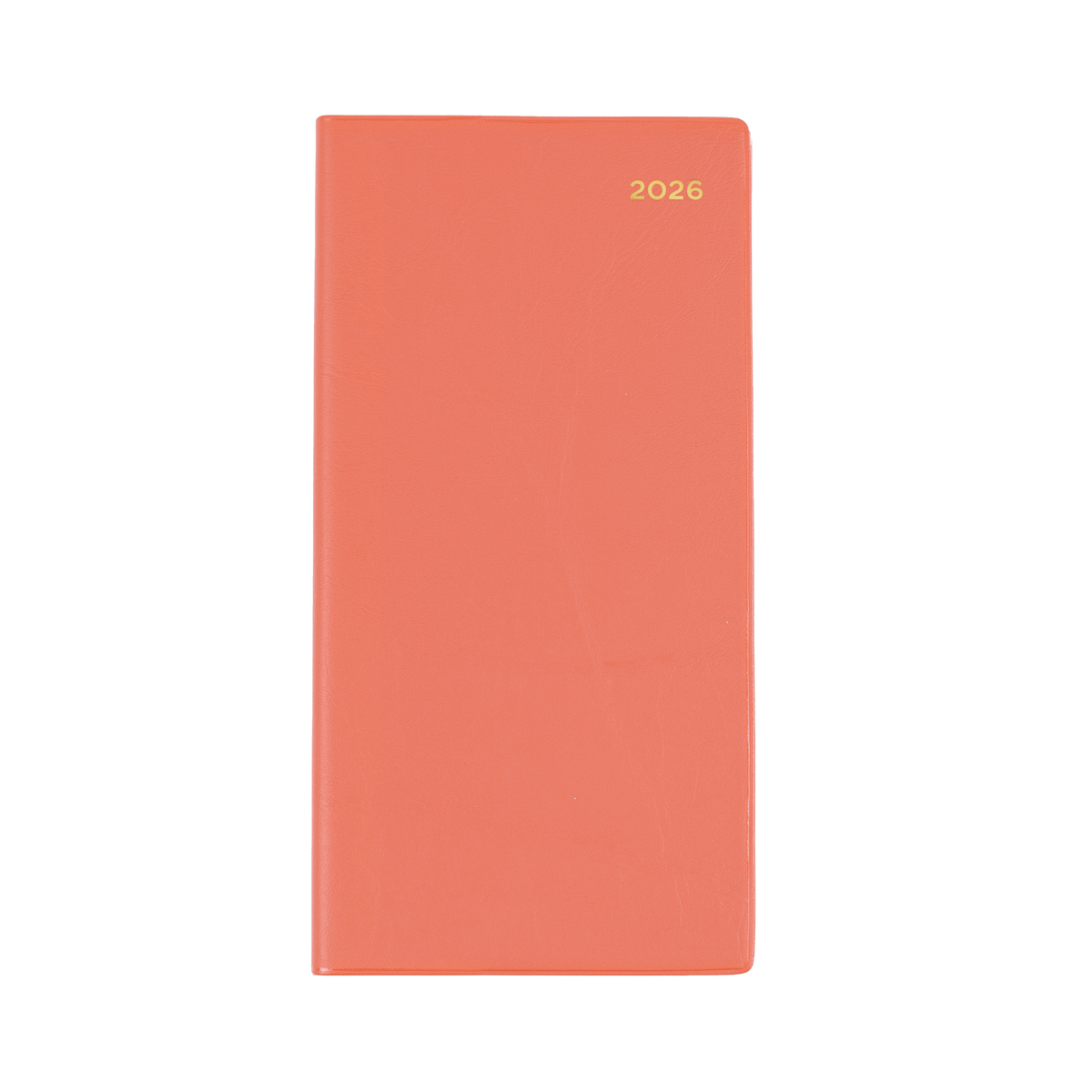 Collins 2026 Calendar Year Diary - Belmont Colour 377P Slimline WTV Portrait Orange