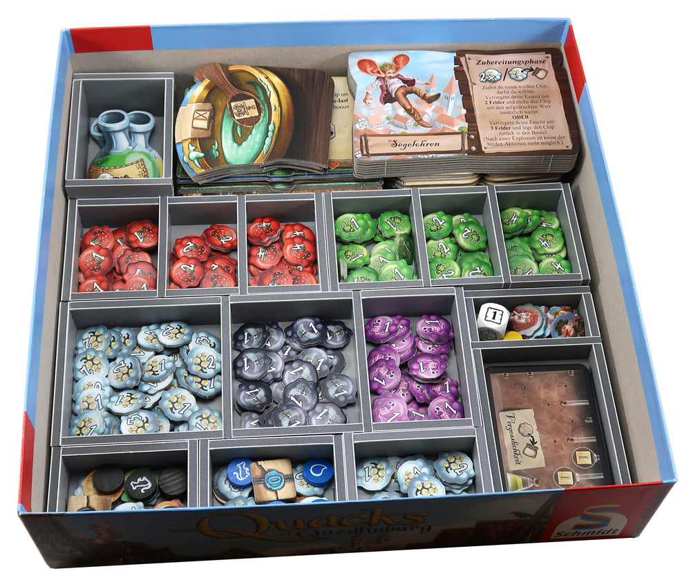 Quacks of Quedlinberg v2 - Folded Space Game Insert