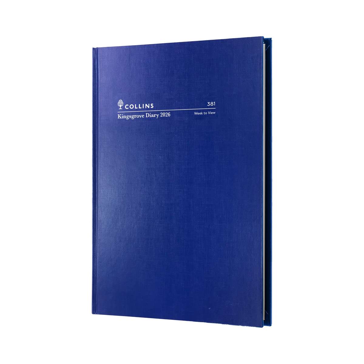 Collins 2026 Calendar Year Diary - Kingsgrove 181 A5 DTP Blue
