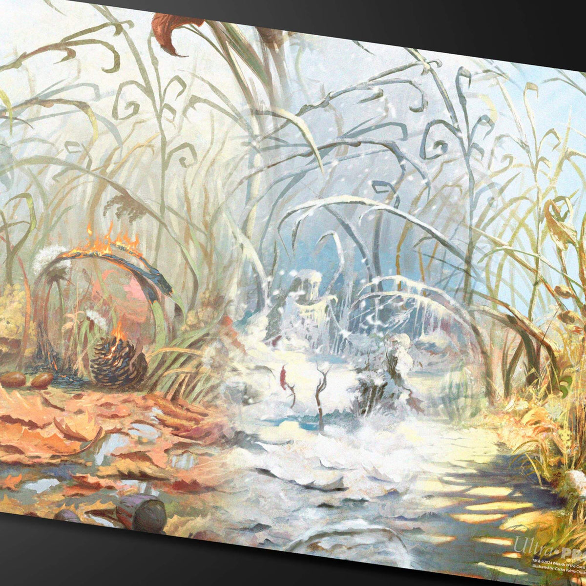 ULTRA PRO Magic MTG Playmat - Bloomburrow Season Lands: Plains