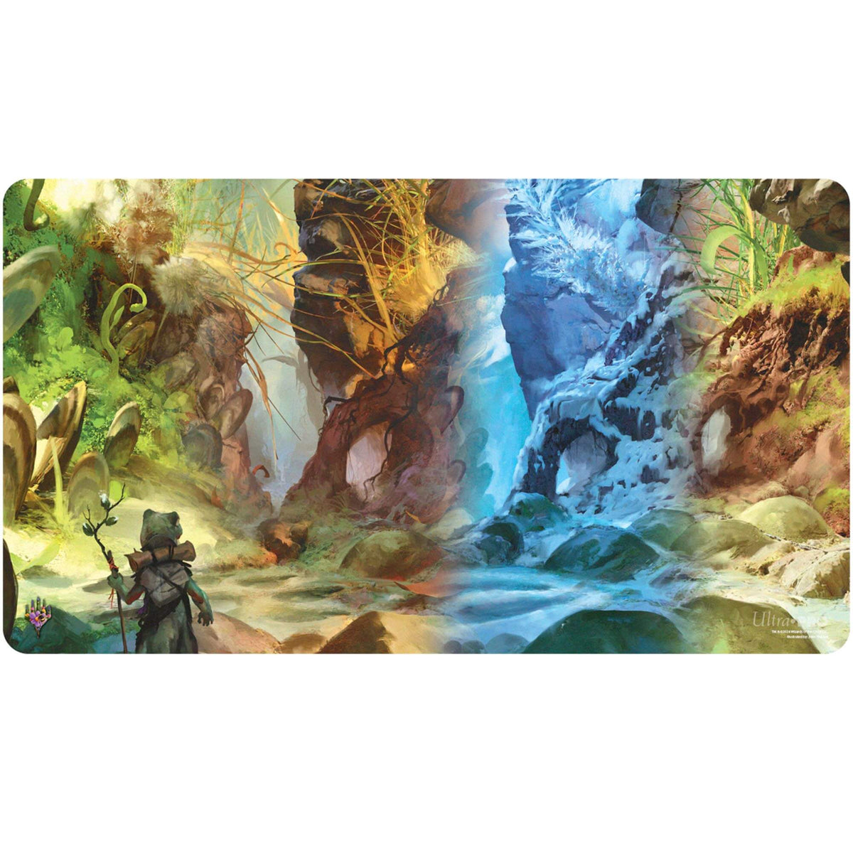 ULTRA PRO Magic MTG Playmat - Bloomburrow Season Lands: Swamp