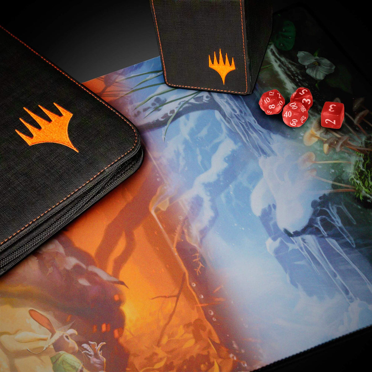 ULTRA PRO Magic MTG Playmat - Bloomburrow Season Lands: Forest