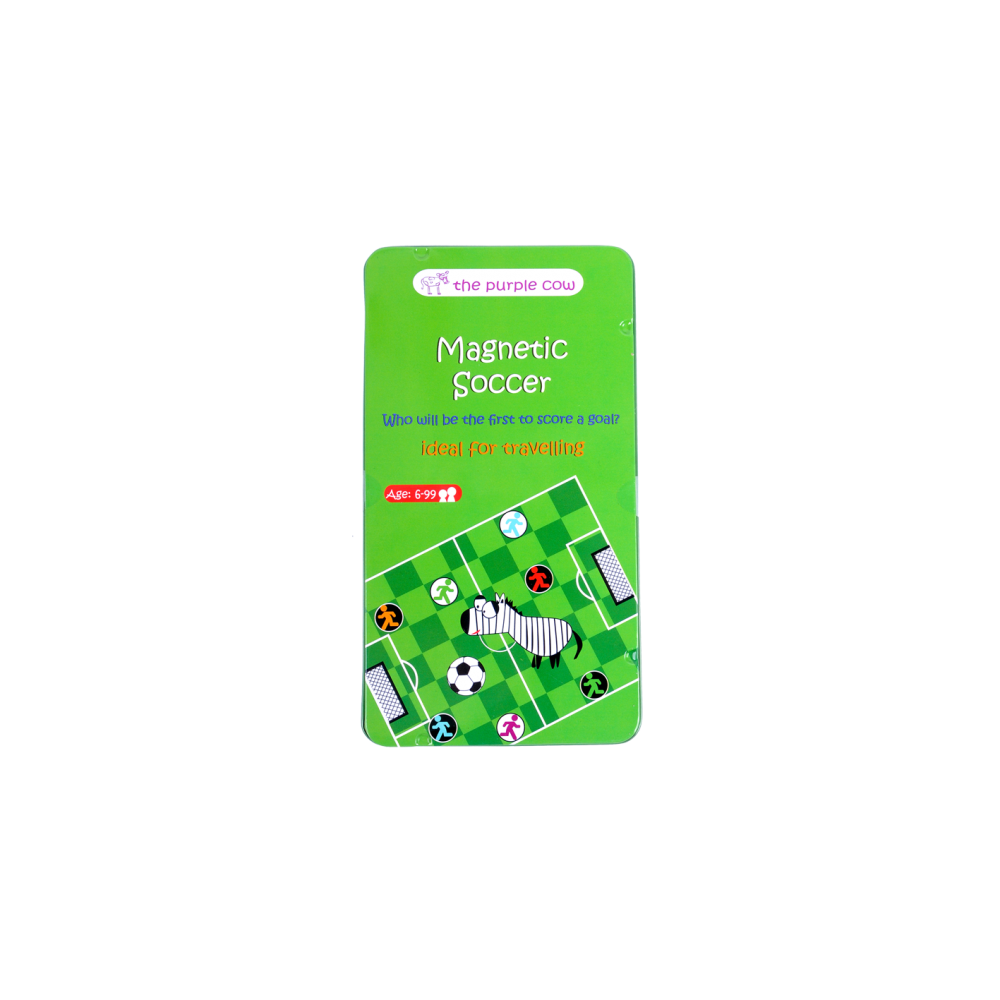 Magnetic Soccer - Travel Tin (The Purple Cow)