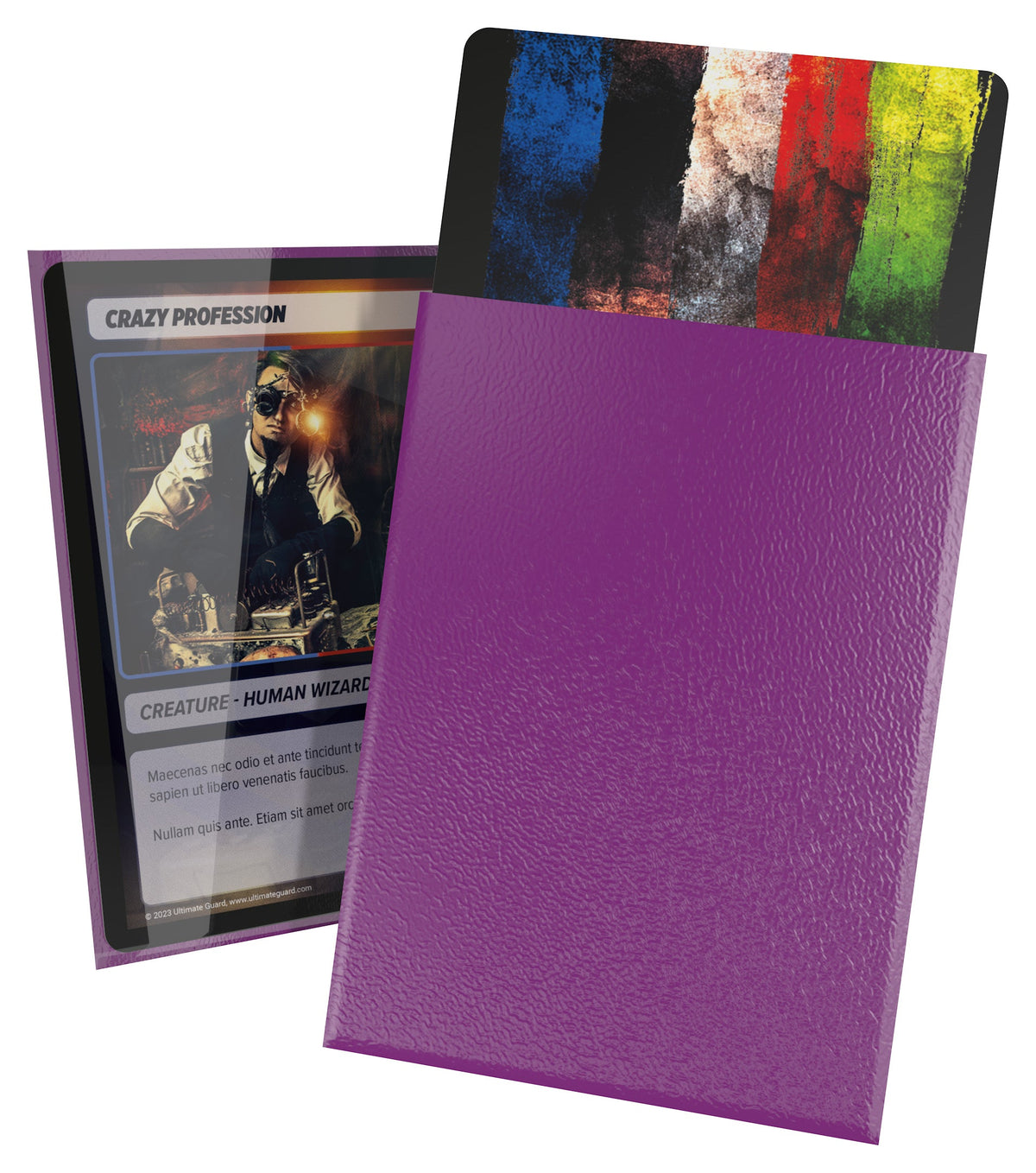 Ultimate Guard Cortex Sleeves - Purple - Standard-Size (100 Sleeves)