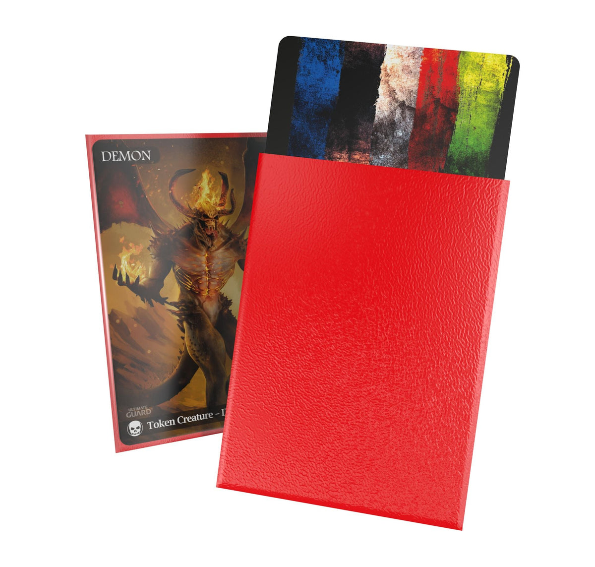 Ultimate Guard Cortex Sleeves - Matte Red - Standard-Size (100 Sleeves)