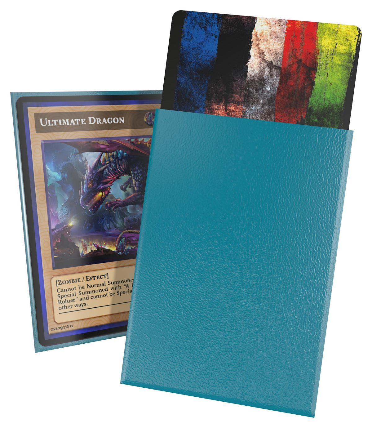 Ultimate Guard Cortex Matte Sleeves - Petrol - Japanese-Size (60 Sleeves)