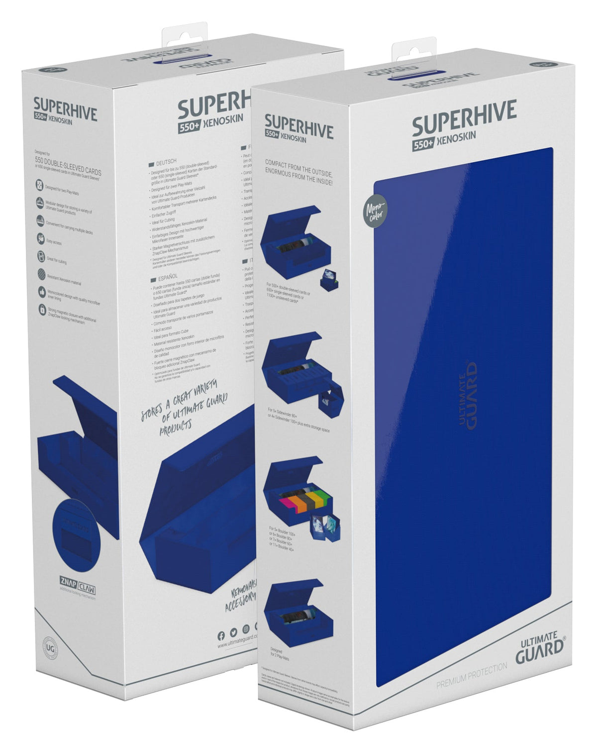 Ultimate Guard Superhive Xenoskin 550+ Gaming Box - Blue