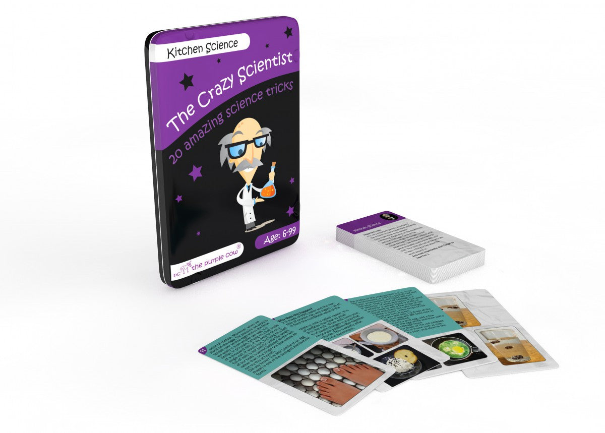 Kitchen Science - The Crazy Scientist Science Tricks [The Purple Cow]