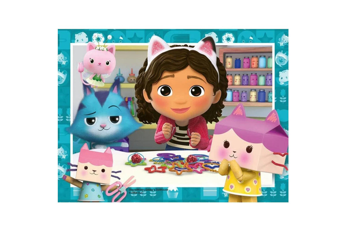 Gabbys Dollhouse: Time to get Tiny! - 4 in a Box 12, 16, 20 &amp; 24pc [Ravensburger Puzzle]