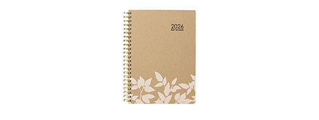 Cumberland 2026 Calendar Year Diary - Ecowise Enviro 41SECB26 A4 DTP Kraft