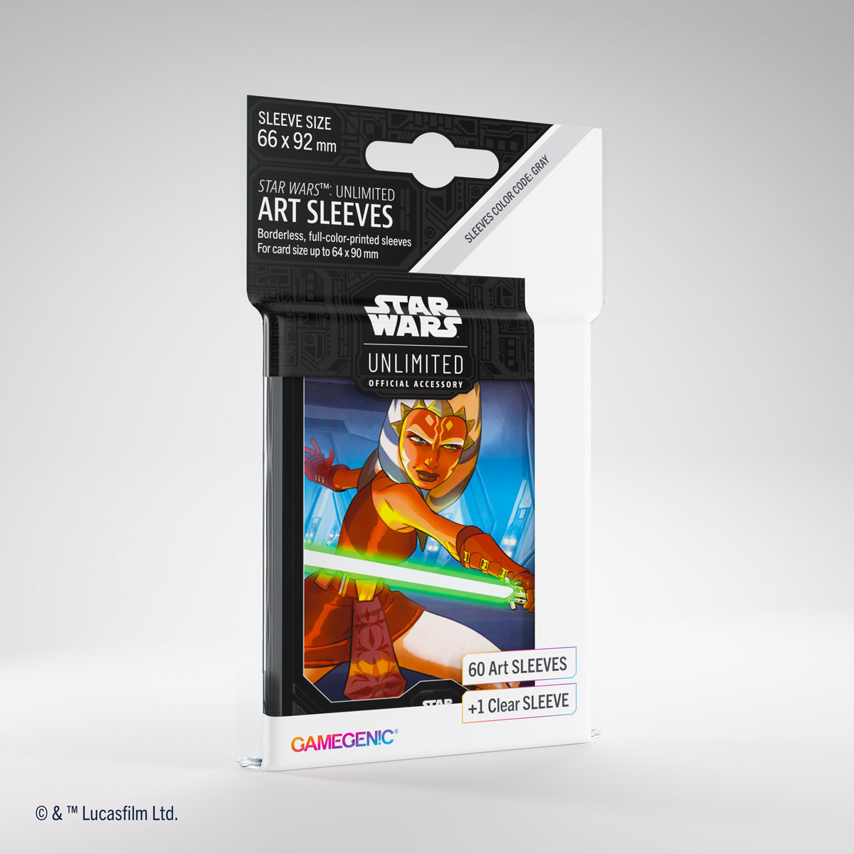 Gamegenic Star Wars: Unlimited Art Card Sleeves - Ahsoka Tano