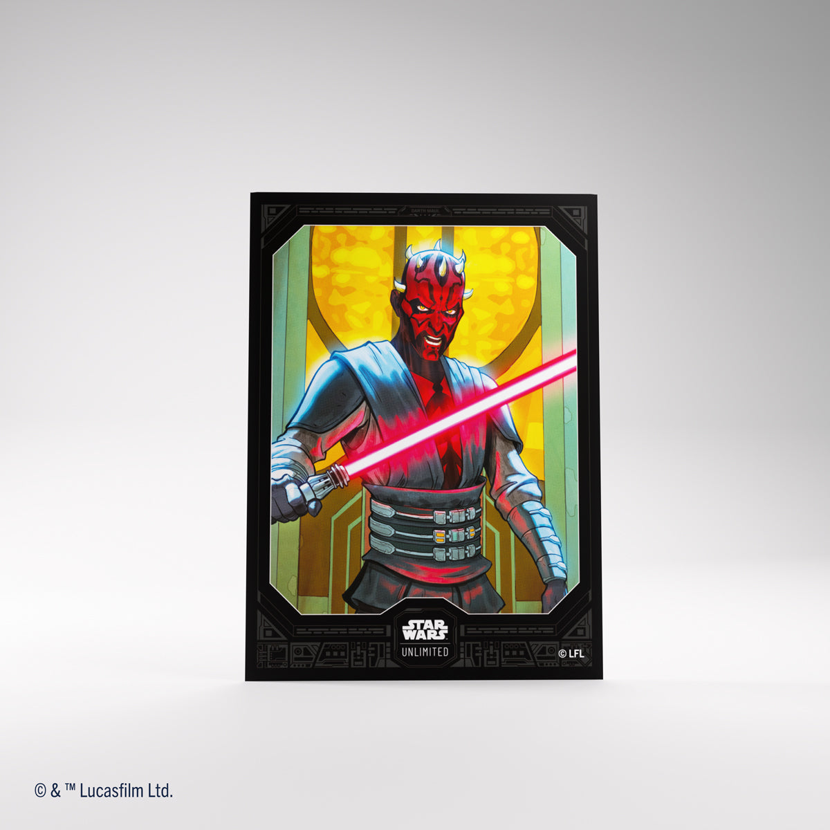 Gamegenic Star Wars: Unlimited Art Card Sleeves - Darth Maul