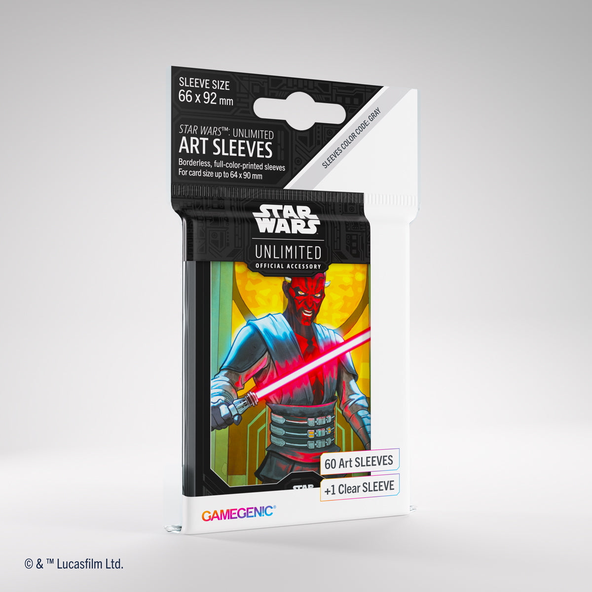 Gamegenic Star Wars: Unlimited Art Card Sleeves - Darth Maul