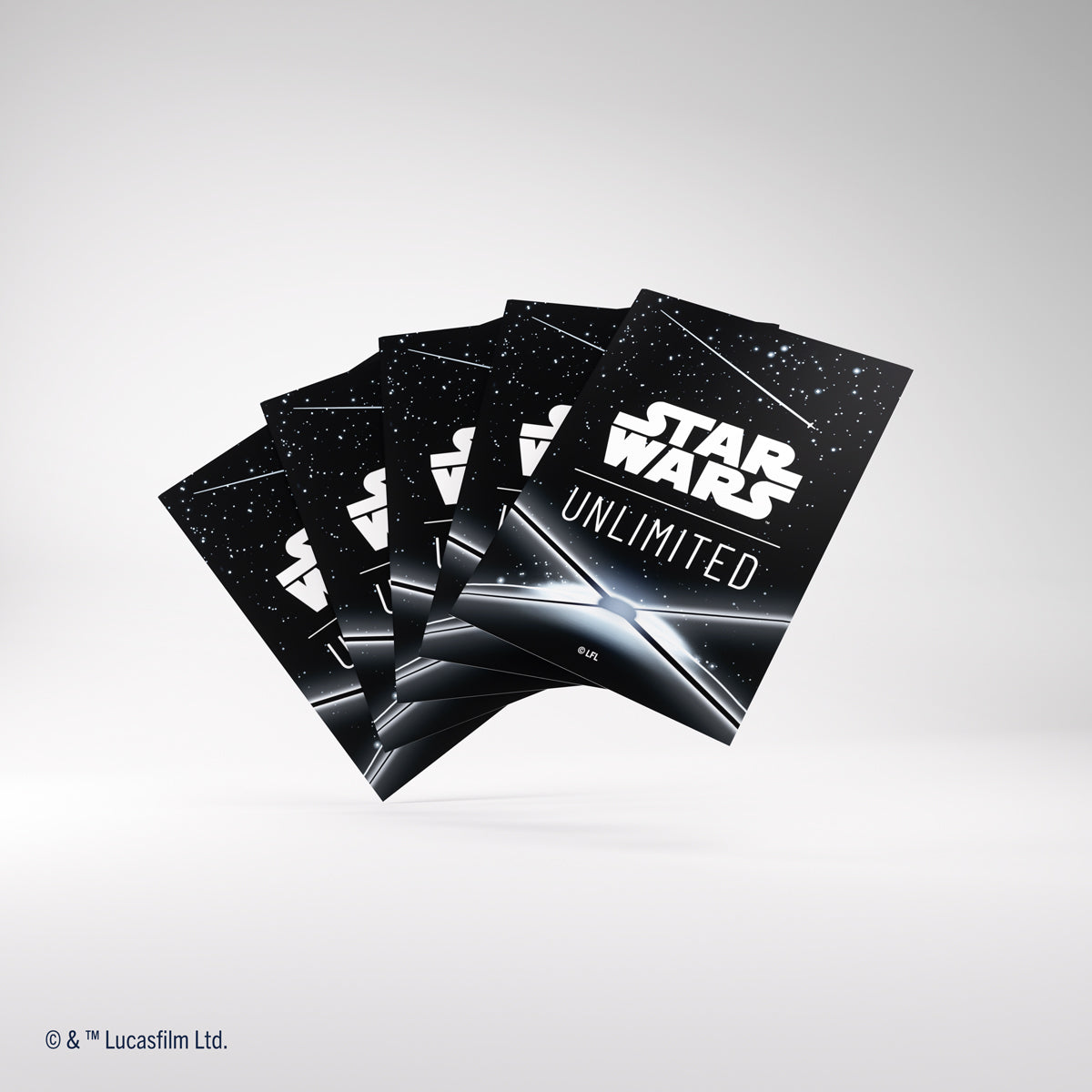 Gamegenic Star Wars: Unlimited Art Card Sleeves - Card Back Black