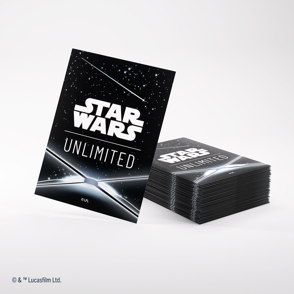 Gamegenic Star Wars: Unlimited Art Card Sleeves - Card Back Black