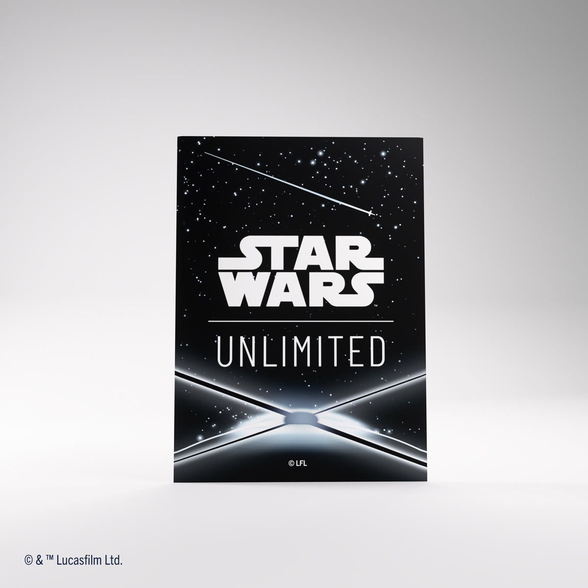 Gamegenic Star Wars: Unlimited Art Card Sleeves - Card Back Black