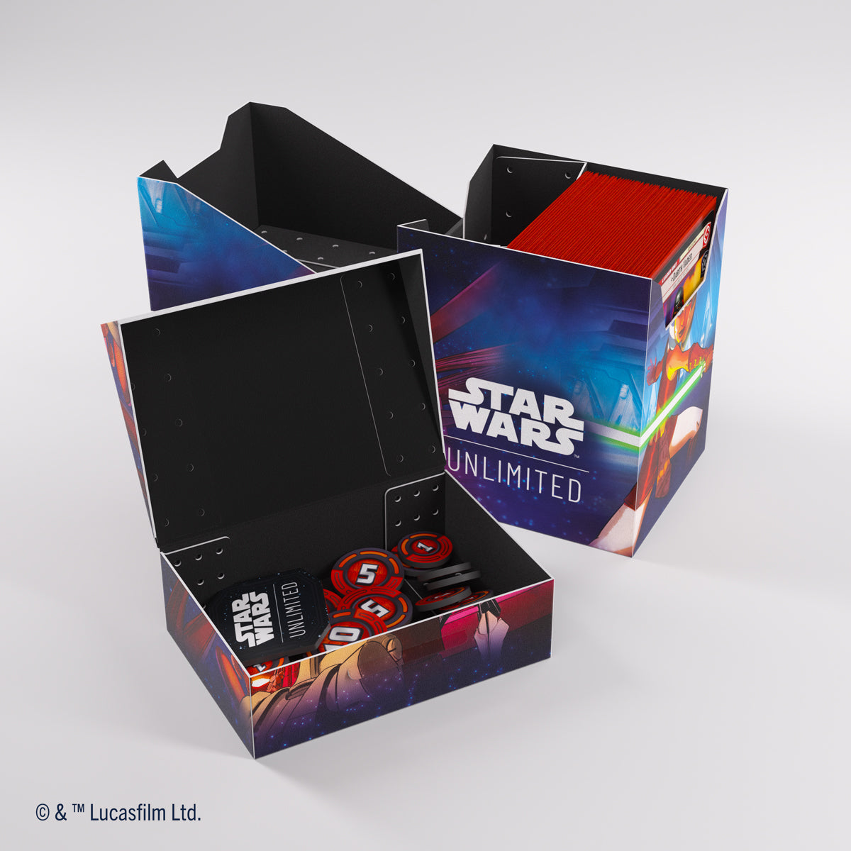 Gamegenic Star Wars: Unlimited Soft Crate Deck Box - Ahsoka Tano/General Grievous