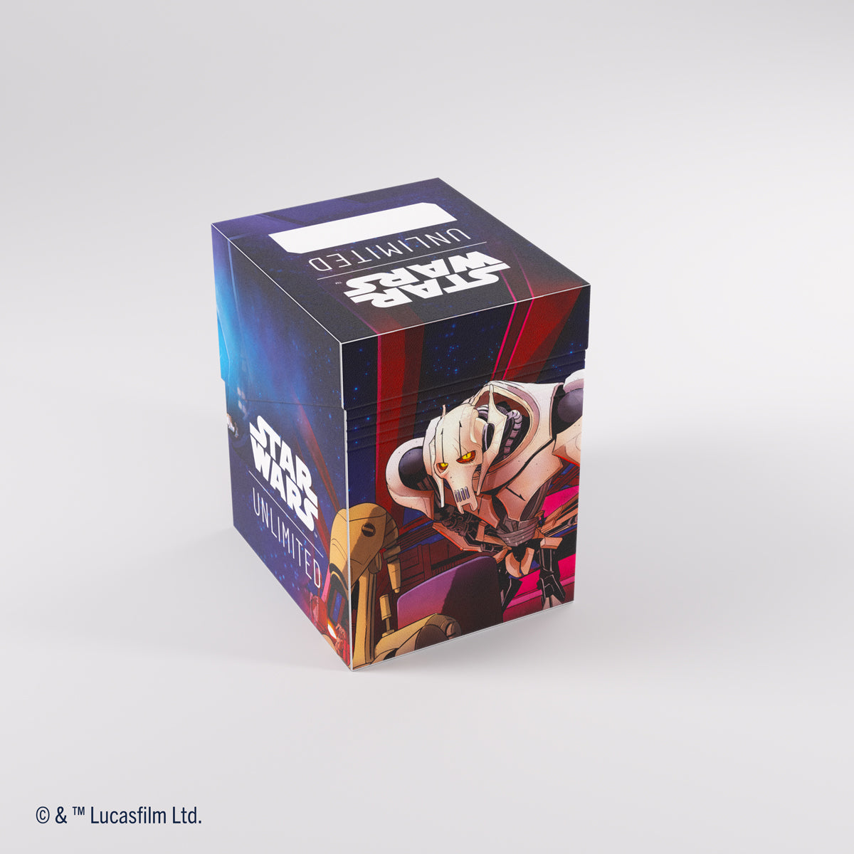 Gamegenic Star Wars: Unlimited Soft Crate Deck Box - Ahsoka Tano/General Grievous