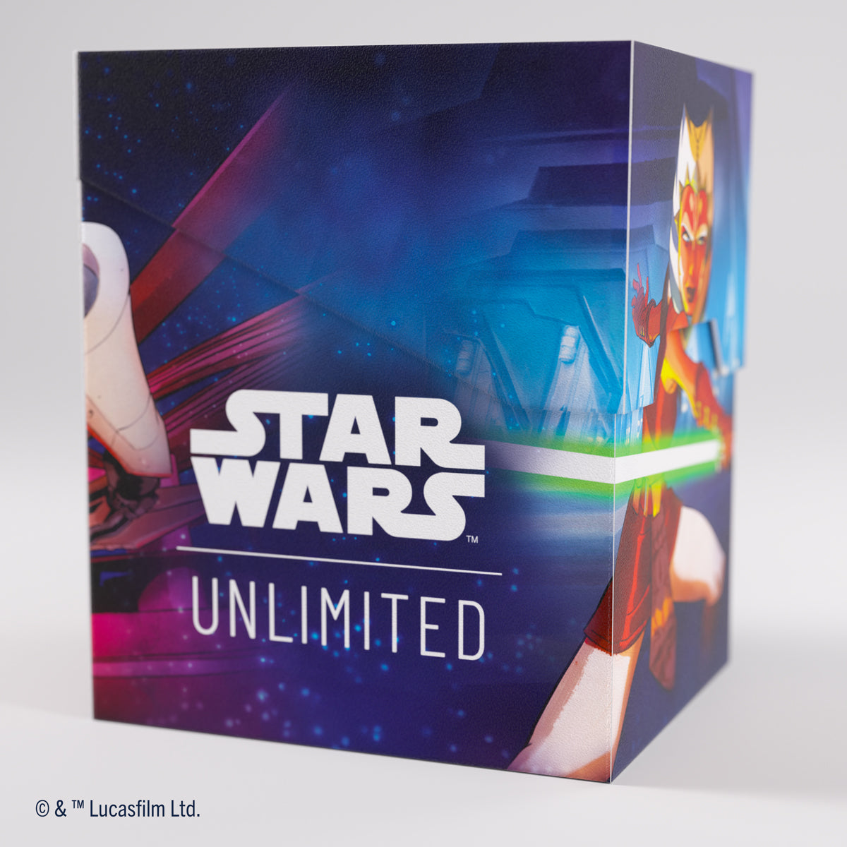 Gamegenic Star Wars: Unlimited Soft Crate Deck Box - Ahsoka Tano/General Grievous