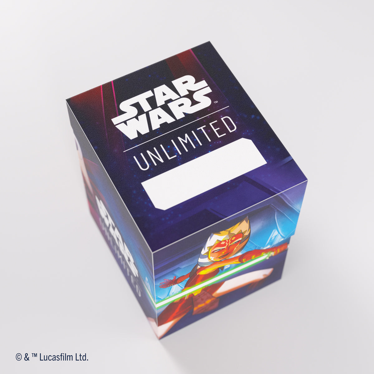 Gamegenic Star Wars: Unlimited Soft Crate Deck Box - Ahsoka Tano/General Grievous