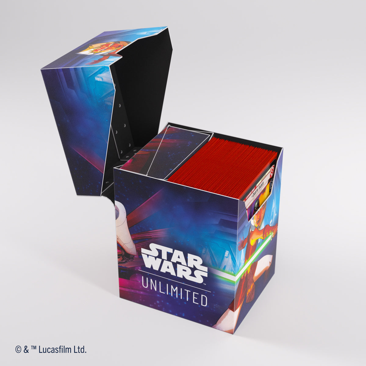 Gamegenic Star Wars: Unlimited Soft Crate Deck Box - Ahsoka Tano/General Grievous