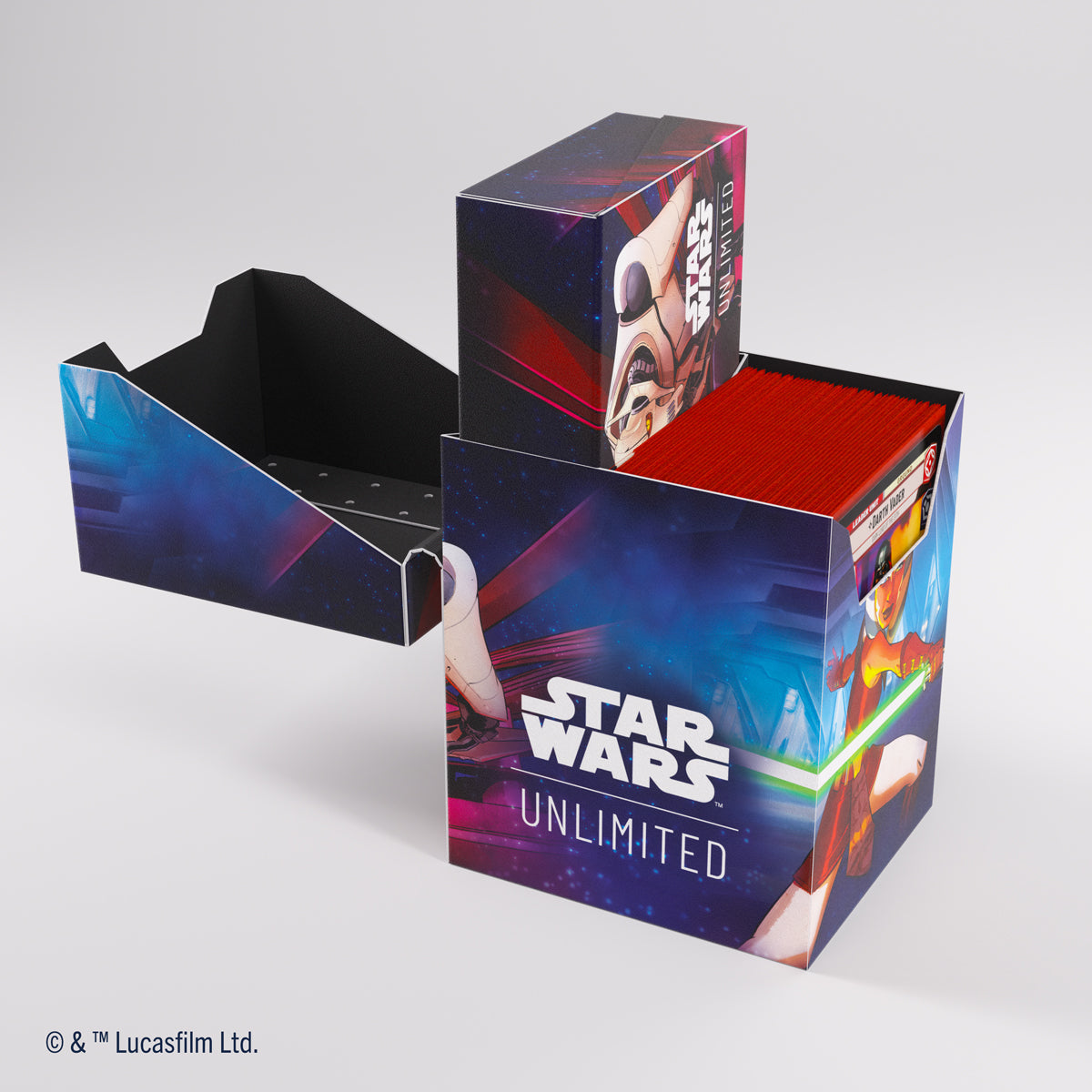 Gamegenic Star Wars: Unlimited Soft Crate Deck Box - Ahsoka Tano/General Grievous