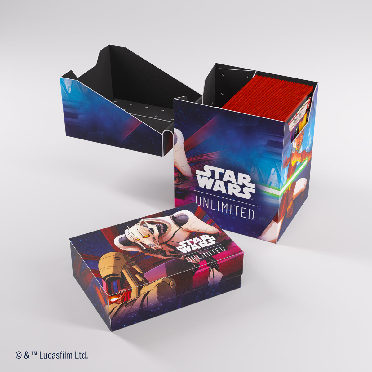 Gamegenic Star Wars: Unlimited Soft Crate Deck Box - Ahsoka Tano/General Grievous