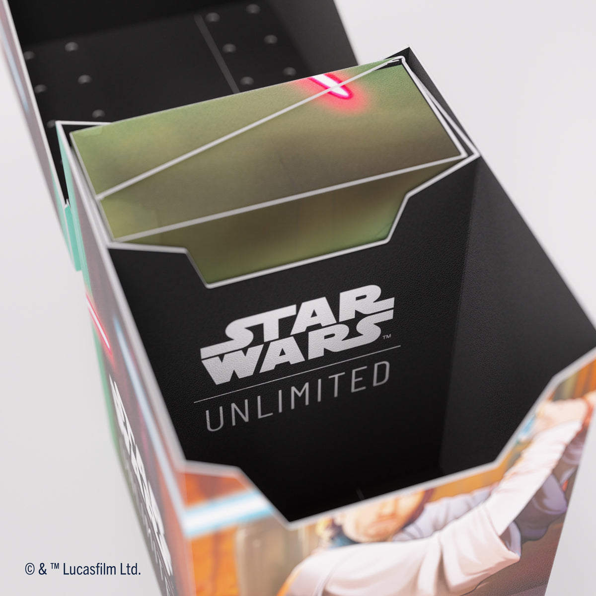 Gamegenic Star Wars: Unlimited Soft Crate Deck Box - Obi-Wan Kenobi/Darth Maul