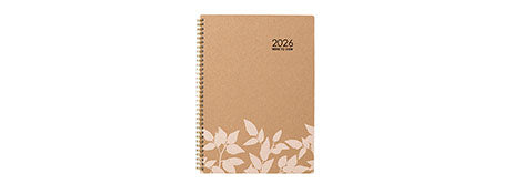 Cumberland 2026 Calendar Year Diary - Ecowise Enviro 47SECB26 A4 WTV Kraft