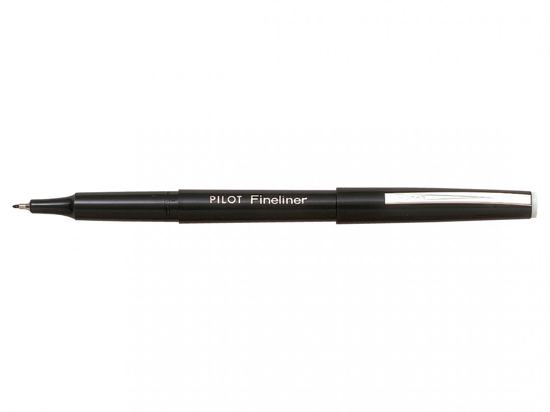 Fineliner Pen Felt Tip - Black