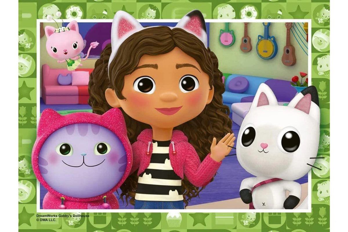 Gabbys Dollhouse: Time to get Tiny! - 4 in a Box 12, 16, 20 &amp; 24pc [Ravensburger Puzzle]