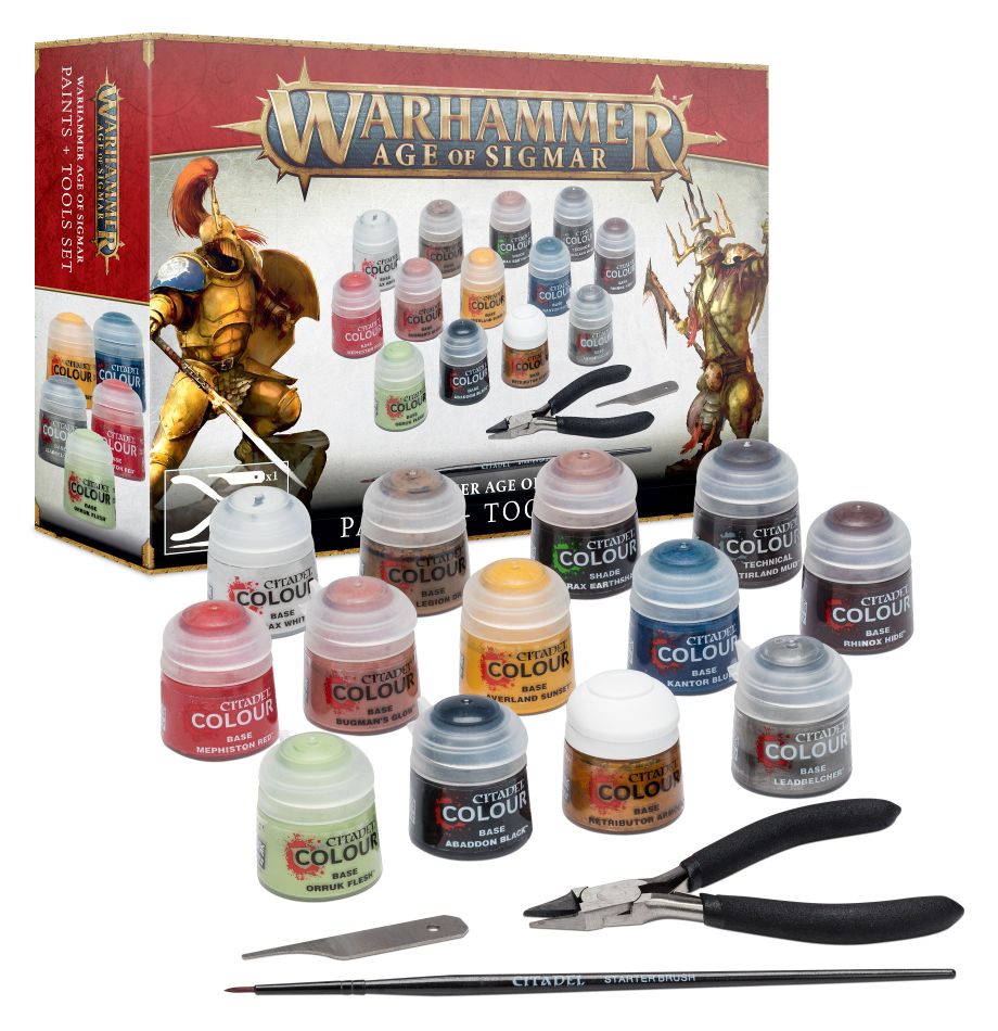 Paints &amp; Tools Set (Warhammer Age of Sigmar)