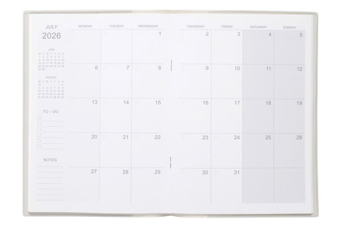 Cumberland 2026 Calendar Year Diary - Luxe Planner 548PASS Executive Book A5 MTV Assorted