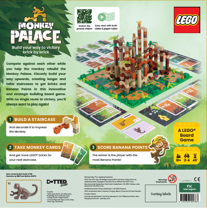 Monkey Palace - A LEGO Board Game