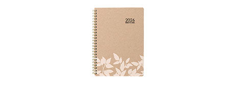 Cumberland 2026 Calendar Year Diary - Ecowise Enviro 57SECB26 A5 WTV Kraft