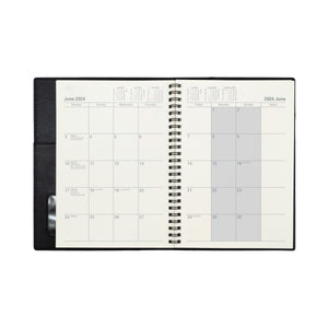 Collins 2024 Calendar Year Diary - Vanessa A5 MTV Blue