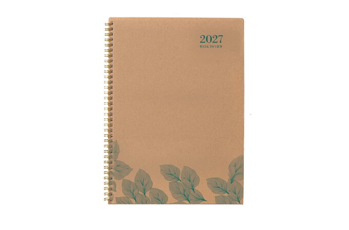 Cumberland 2027 Calendar Year Diary - Ecowise Enviro 47SECB27 A4 WTV Kraft
