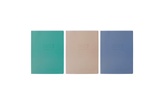 Cumberland 2027 Calendar Year Diary - Luxe Planner 548PASS Executive Book A5 MTV Assorted