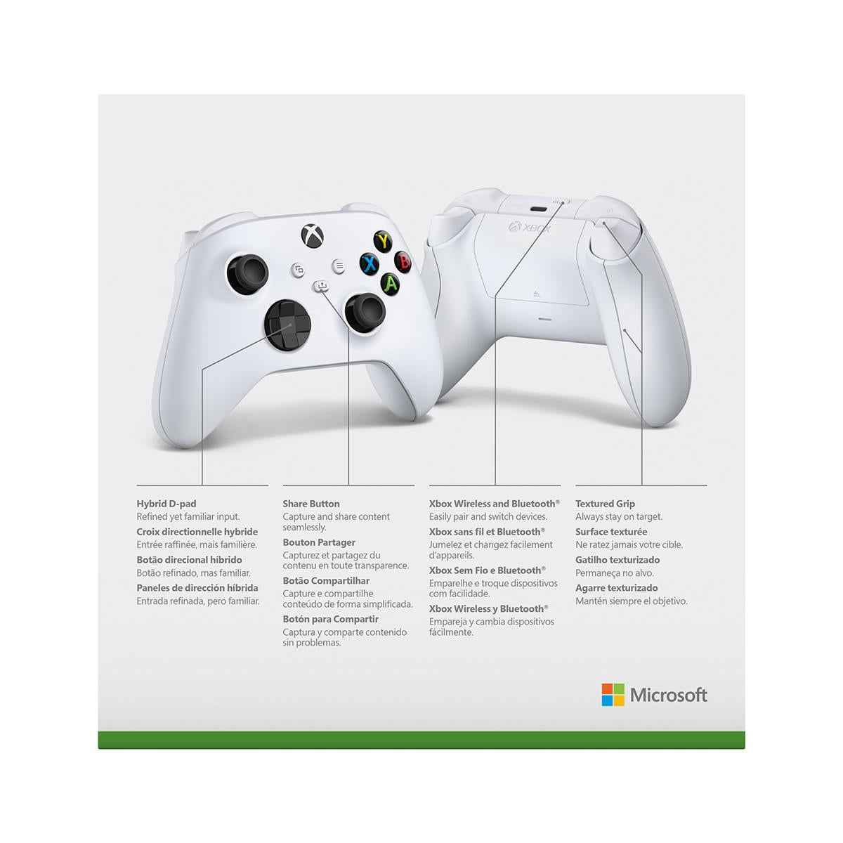 Xbox Controller - Robot White