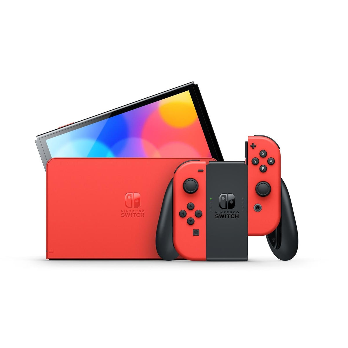 Nintendo Switch Console (OLED Model) - Mario Red Edition