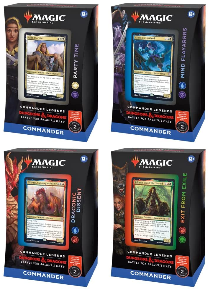 Magic the Gathering - Commander Legends: Battle for Baldur’s Gate (Commander Deck)