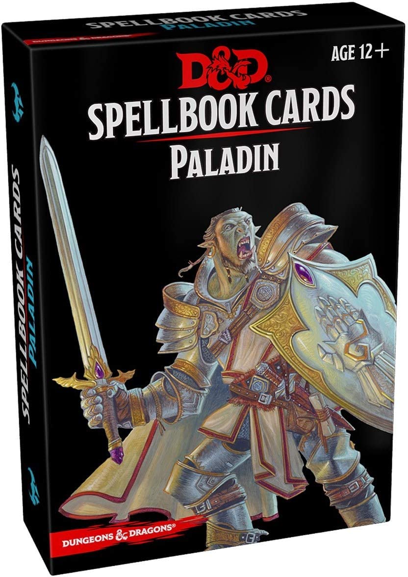 D&D Spellbook Cards - Paladin Deck (69 Cards)