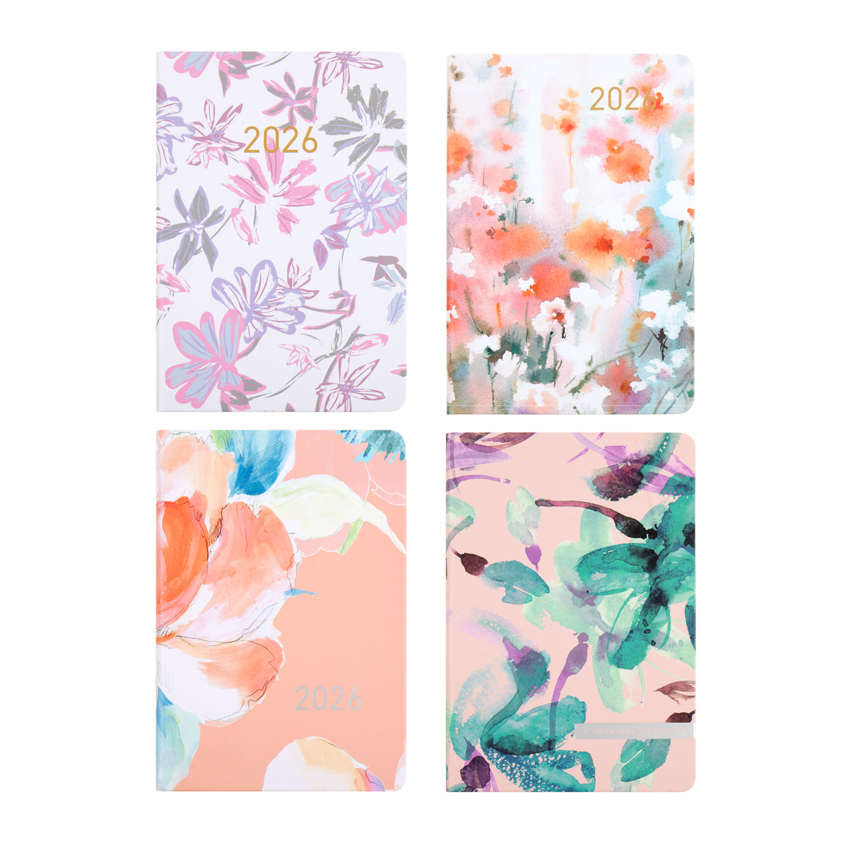 Dats 2026 Calendar Year Diary - Printed Foil 72047 A5 WTV Assorted