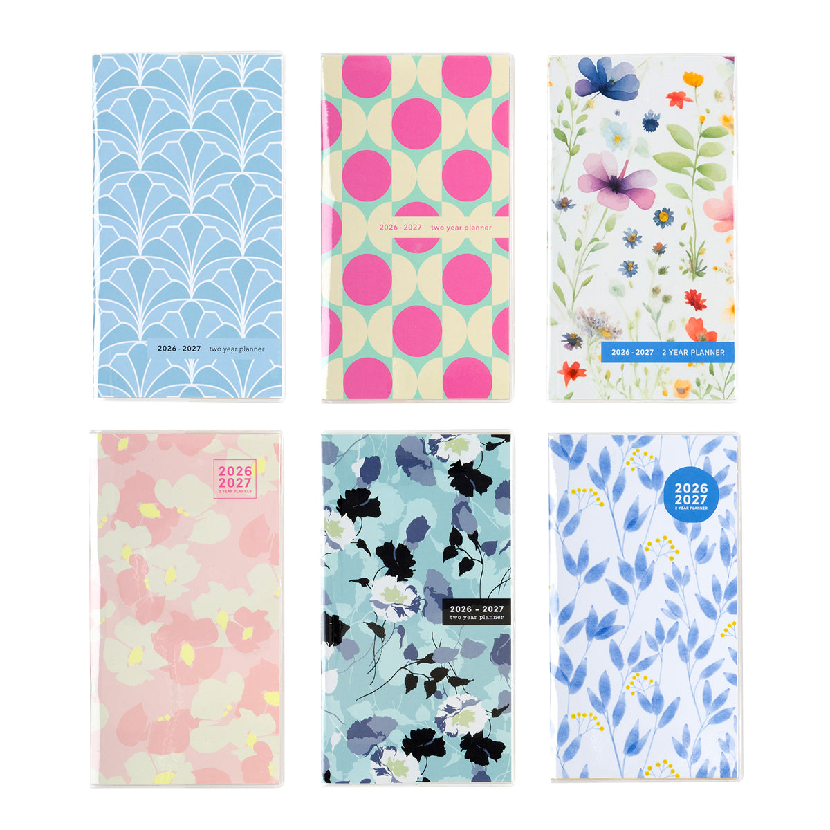 Dats 2026 Calendar Year Planner - Slimline 2- Year (95x171mm) 72145 MTV