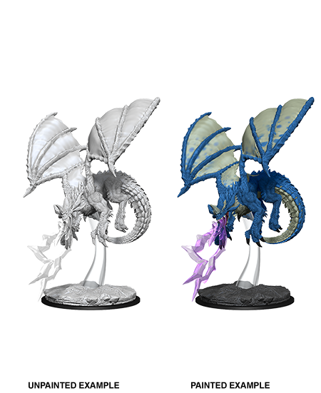 D&amp;D - Young Blue Dragon (Nolzurs Marvelous Unpainted Miniatures)