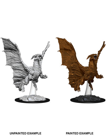 D&D - Young Copper Dragon (Nolzurs Marvelous Unpainted Miniatures)