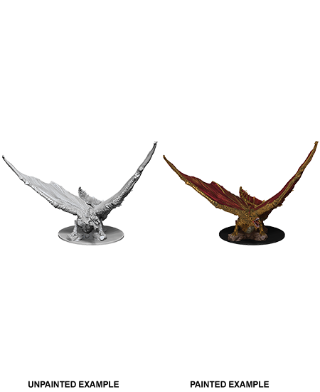 D&amp;D - Young Brass Dragon (Nolzurs Marvelous Unpainted Miniatures)