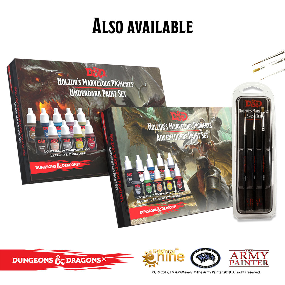 Monsters Paint Set (D&amp;D Nolzurs Marvelous Pigments)