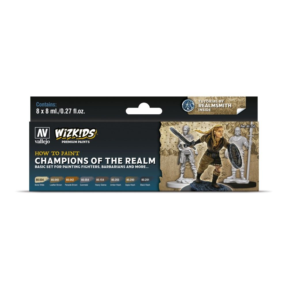 Champions of the Realm (WizKids Premium Paint Set)